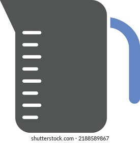 Vector Design Measuring Jug Icon Style