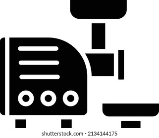 Vector Design Meat Grinder Icon Style