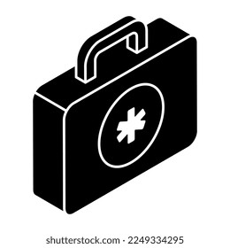 Diseño vectorial del equipo médico
