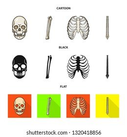 Vector design of medicine and clinic icon. Set of medicine and medical vector icon for stock.
