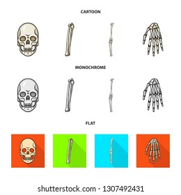 Vector design of medicine and clinic sign. Set of medicine and medical stock vector illustration.