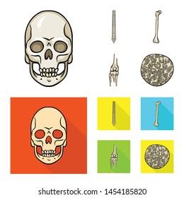 Vector design of medicine and clinic sign. Set of medicine and medical stock vector illustration.