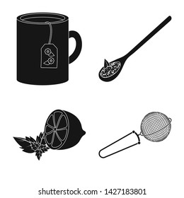 Vector design of medicine and gradient logo. Collection of medicine and natural vector icon for stock.