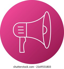 Diseño de vectores Estilo de iconos de mega teléfono