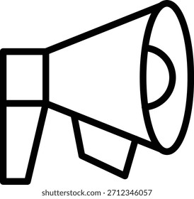 Diseño de Vector Megáfono Icon Style