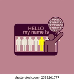 Vector design for men printed t-shirt and other uses, vector Illustration, Trendy Clothing Design.