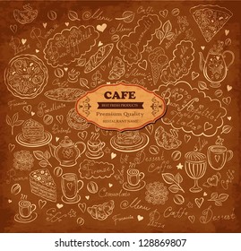 Vector design of menu