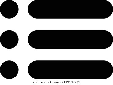 Vector Design Menu Icon Style