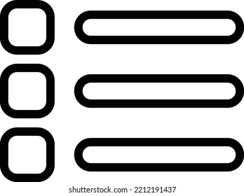Estilo del icono del menú Diseño del vector