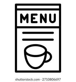 Estilo de icono de menú de diseño de Vector