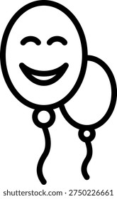 Vector Design Merriment Icon Style