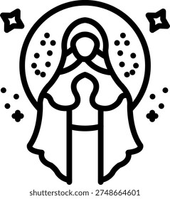 Vector Design Merry Mirth Icon Style