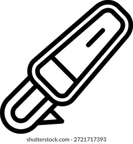 Diseño de Vector Detector de metales Icon Style