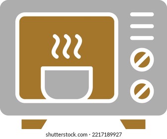 Vector Design Microwave Icon Style