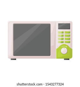 Vector design of microwave and oven icon. Web element of microwave and stove stock symbol for web.