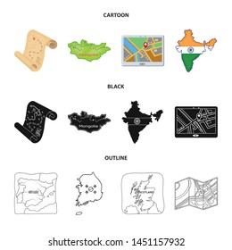 Vector design of middle and east logo. Collection of middle and country vector icon for stock.