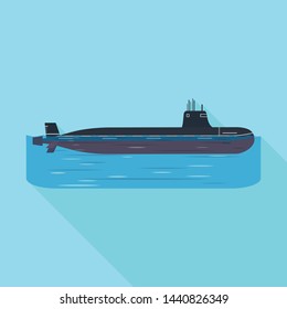 Vector design of military and nuclear logo. Collection of military and ship stock vector illustration.