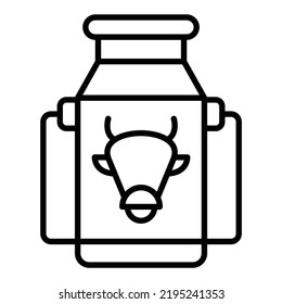 Vector Design Milk Tank Icon Style