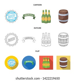 Vector design of minimal and pint logo. Set of minimal and craft stock symbol for web.