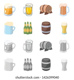 Vector design of minimal and pint sign. Collection of minimal and craft stock symbol for web.
