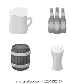 Vector design of minimal and pint symbol. Collection of minimal and craft vector icon for stock.