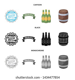Vector design of minimal and pint symbol. Collection of minimal and craft vector icon for stock.
