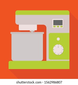 Vector design of mixer and appliance logo. Web element of mixer and mix stock symbol for web.