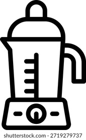 Symbolstil für Mixer im Vektordesign