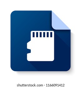 vector design of mobile app paper icon