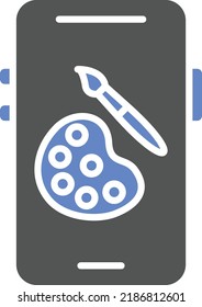 Vector Design Mobile Art Icon Style