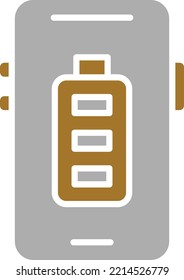 Vector Design Mobile Battery Icon Style