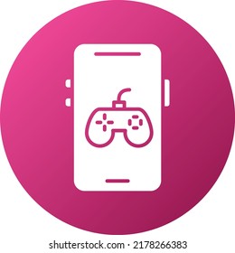 Vector Design Mobile Game Icon Style