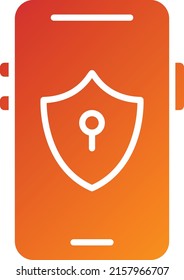 Vector Design Mobile Safety Icon Style