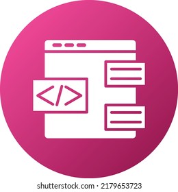 Estilo de icono de mocalización del diseño del vector
