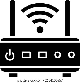 Vector Design Modem Icon Style