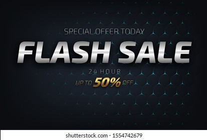 Vector design Modern concepts promote flash sales support for business templates and Berner.