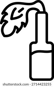 Diseño de Vector Molotov Icon Style