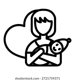 Vectordesign Mom's Endless Joy Symbolstil