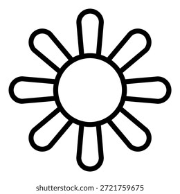 Diseño de Vector Estilo de ícono de resplandor de mamá