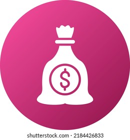 Vector Design Money Bag Icon Style