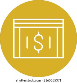 Diseño de vectores Estilo de iconos de dinero