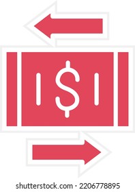 Vector Design Money Transfer Icon Style