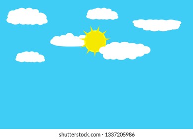 Vector design of monsoon.