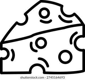 Vector Design Monterey Jack Icon Style