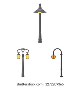 Vector design of moon and holiday sign. Collection of moon and ramadan vector icon for stock.