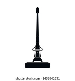 Vector design of mop and cleaner sign. Collection of mop and brush vector icon for stock.