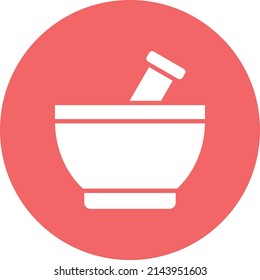 Estilo de icono de mortero de diseño de vectores
