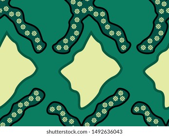 vector design of mosaic flat background