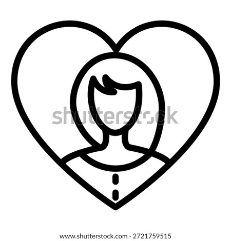 Vector Design Mother's Affection Icon Style