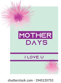 diseño de vectores de depuración, día de las madres